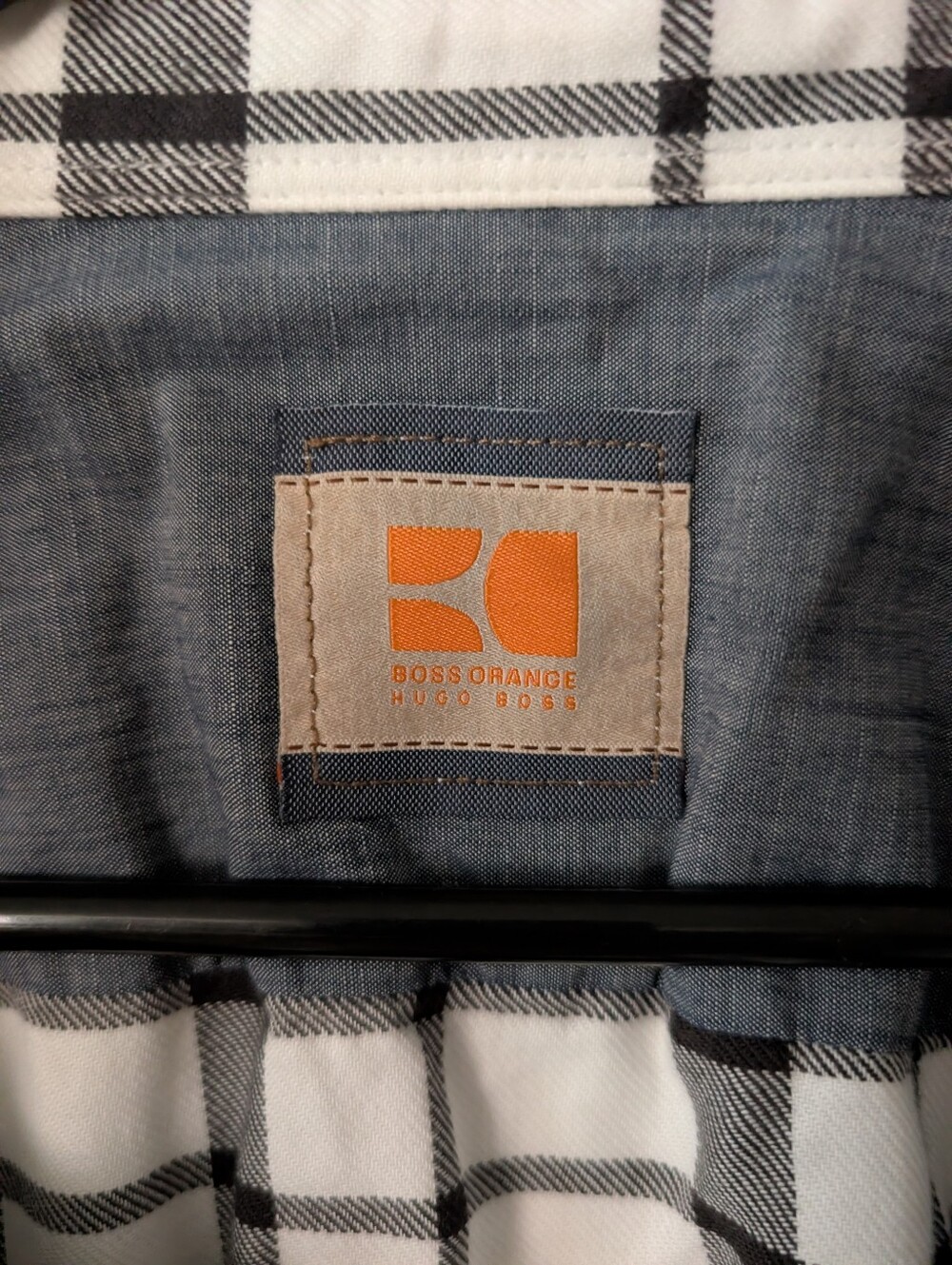 Boss Orange Hugo Boss Cotton Flannel Shirt Mens Size Large - Picture 2 of 5